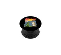 The Last Unicorn Dinosaur Noah's Ark Christian Faith Funny PopSockets Adhesive PopGrip