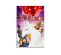 The Last Unicorn Movie Canvas Poster Decoration Painting Living Room Wall Art Bedroom Painting Wall Print Art Painting Modern Home Boy Room Print Painting Girls Holiday Wall Picture 08 x 12 Inch (20 x