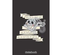 The Last Unicorn Skull Riddle Notebook: Lined Notebook (Journal,Diary) College Ruled 6x9 120 Pages