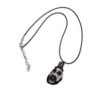The Late Great Sid Haig AKA Captain Spaulding Inspired Acrylic Black Cord Necklace