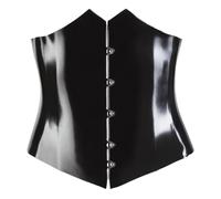 The Latex Collection Women's Sexy Busters and Corsets Latex Waist Clincher, XX-Large, Black