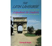 The Latin Language Handbook for Students Handbook for Students, A