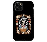 The Laundry Oracle Missing Socks Skeleton Humor Case for iPhone 11 Pro