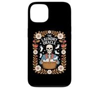 The Laundry Oracle Missing Socks Skeleton Humor Case for iPhone 13