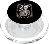 The Laundry Oracle Skeleton Sock Prophecy Humor PopSockets PopGrip for MagSafe