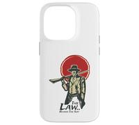 The Law Behind The Suit Western Hero Poster Case for iPhone 14 Pro