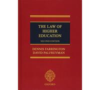 The Law of Higher Education