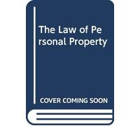 The Law of Personal Property