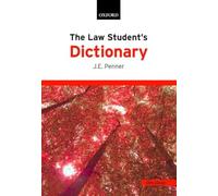 The Law Student's Dictionary