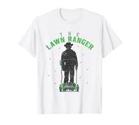 The Lawn Ranger Funny Lawn Mowing T-Shirt