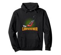 The Lawnfather Tshirt Mowing The Lawn Gardener Mowing Lawn Pullover Hoodie