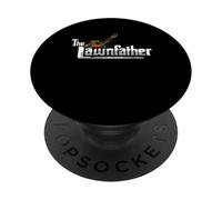 The Lawnfather Tshirt Mowing The Lawn Gardener Mowing Lawns PopSockets Adhesive PopGrip