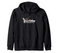 The Lawnfather Tshirt Mowing The Lawn Gardener Mowing Lawns Zip Hoodie