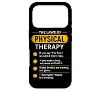 The Laws Of Physical Therapy Motivation For PT Case for iPhone 17 Pro