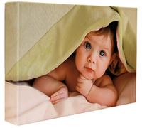 The Lazy Cow Personalised CANVAS print - your own image on a professionally printed canvas (A3 (12 X 16 INCHES))