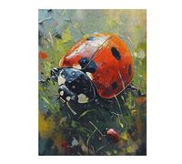 The Lazy Ladybug Wooden Picture Puzzle for Adults, 500 PCS
