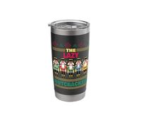 The Lazy Nutcracker Funny Lazy Christmas Family Matching Stainless Steel Insulated Tumbler