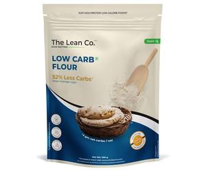 The Lean Co. Low Carb Flour 5G Net Carb, 10G Protein (48%), 0G Fat Per Roti Sugar Control Diabetic Friendly Lab Tested No Additives No Preservatives Rich In Micro Nutrients (750 G)