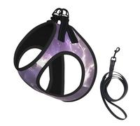 The Leaping White Horse Dog Harness - Breathable, Reflective, And Adjustable Pet Vest, Suitable For Small Cats And Dogs