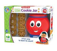 The Learning Journey 524800 Learn with Me Count and Cookie Jar Toy Age 2+