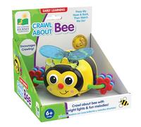 The Learning Journey Early Learning - Crawl About Bee Musical Crawling Aid - Baby Toys & Gifts for Boys & Girls Ages 6+ Months