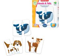 The Learning Journey My First Match It - Head and Tails Puzzle For Kids - Helps