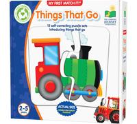 The Learning Journey My First Match It - Things That Go Puzzle For Kids - Helps