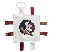 The Learning Lovey Florida State University Baby Crinkle Soft Safe Sensory Toy BPA Free with Stroller Clip 8" x 8"
