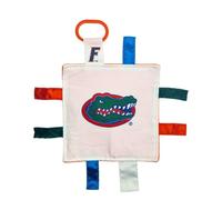 The Learning Lovey University of Florida Gators College Baby Sensory Toy, Soft and Safe, Ideal Stroller Toy, BPA Free with Stroller Clip, 8x8 Inches