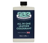 The Leather Clinic All in One Leather Colourant | Self Seal Leather Dye Repair Paint | Recolour Furniture, Sofas, Car Seats (Ivory, 100ml)