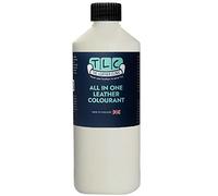 The Leather Clinic All in One Leather Colourant | Self Seal Leather Dye Repair Paint | Recolour Furniture, Sofas, Car Seats (Light Cream, 500ml)