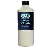The Leather Clinic All in One Leather Colourant | Self Seal Leather Dye Repair Paint | Recolour Furniture, Sofas, Car Seats (Cream, 1000ml)