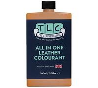 The Leather Clinic All in One Leather Colourant | Self Seal Leather Dye Repair Paint | Recolour Furniture, Sofas, Car Seats (Tan, 100ml)