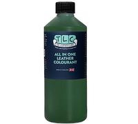 The Leather Clinic All in One Leather Colourant | Self Seal Leather Dye Repair Paint | Recolour Furniture, Sofas, Car Seats (Dark Green, 1000ml)