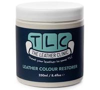 The Leather Clinic Leather Colour Restorer | Multi Use Absorbent Leather Dye Repair | Recolouring Balm for Sofas, Shoes, Bags, Coats (Ivory)