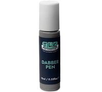The Leather Clinic Leather & Vinyl Dabber Pen 10ml | Touch Up Scratch and Scuff Repair Pen for Sofas, Car Seats, Shoes, Bags | Restore Small Areas (Grey)