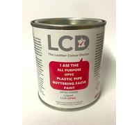 The Leather Colour Doctor uPVC, PVC, PVCu Paint 250g Tin Easy to use brushable for Windows Doors Guttering and Plastics.(Dark Brown, 1 Liter)