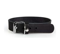 The Leather Dog Collar Weinheim Black, Various Sizes, NEW