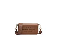 The Leather Mini Bag, female, Marc Jacobs, Cross Body Bags, Brown, ONE SIZE, Bags ONE SIZE