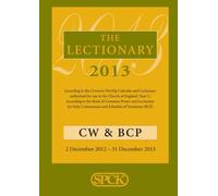 The Lectionary 2013 - Common Worship and Book of Common Prayer