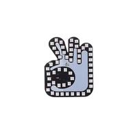 The LED Hand Sign USB Colorful Remote Control Emotion Light Gesture Light Indicator Thumb Signal 32