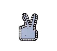 The LED Hand Sign USB Colorful Remote Control Emotion Light Gesture Light Indicator Thumb Signal 32