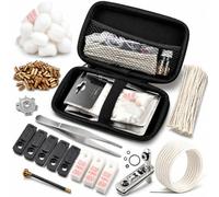 The Left Bridge Lighters Maintenance Kit, Repair Kit Complete Set for Most Lighters, Repairing Antique Lighter, Vintage Lighter Repair Kit, Includes Lighters Gasket Seal, Accessories, Case