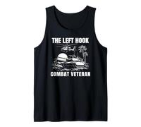 The Left Hook Veterans Day M1 Abrams AH-64 Apache Gulf War Tank Top