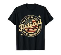 The Legend Has Retired 2026 Not My Problem Anymore US Flag T-Shirt