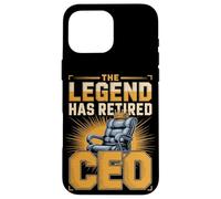 The Legend Has Retired CEO Executive Case for iPhone 16 Pro Max
