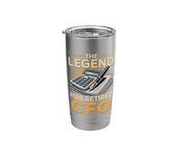 The Legend Has Retired CFO Finance Chief Stainless Steel Insulated Tumbler