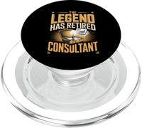 The Legend Has Retired Consultant Consultants PopSockets PopGrip for MagSafe