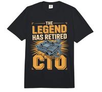 The Legend Has Retired CTO Tech Chief Comfort Colors Adult Heavyweight T-Shirt