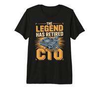 The Legend Has Retired CTO Tech Chief Premium T-Shirt